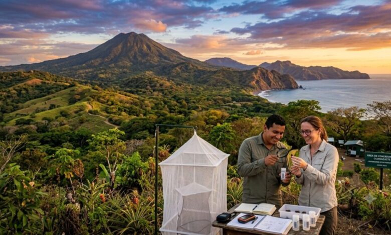 Estudio Científico sobre Insectos en Guanacaste Costa Rica