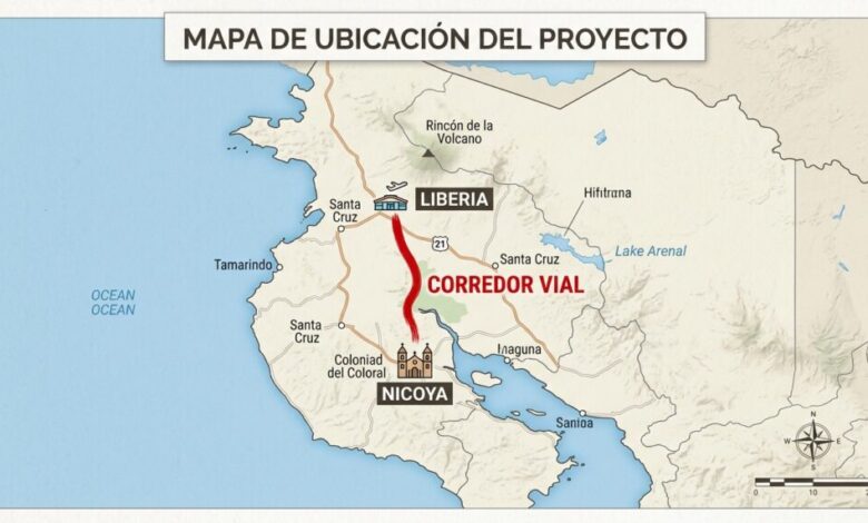 Corredor Vial Nicoya Guanacaste