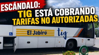 Tarifas de bus TIG Guanacaste