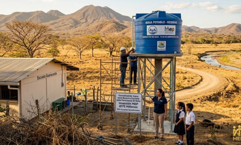 MEP- AyA - Agua Guanacaste El Niño